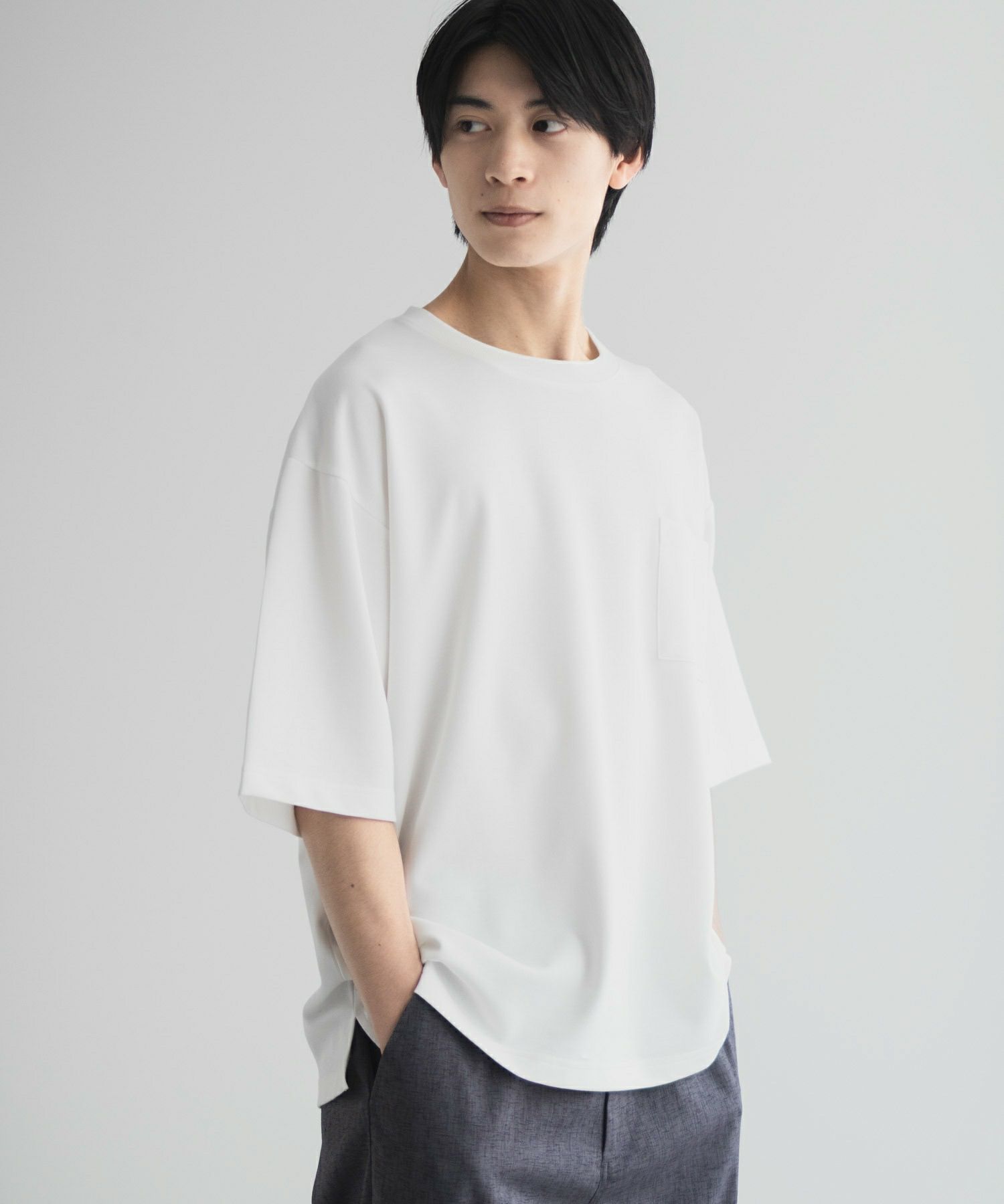 NAVY タフラクTシャツ メンズ ネコポス 対応商品