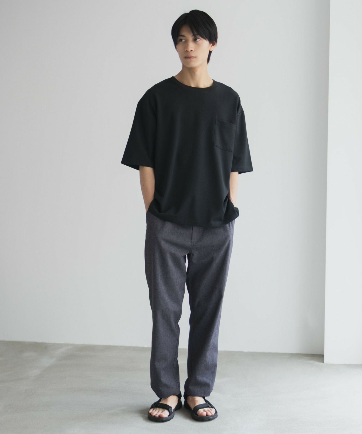 NAVY タフラクTシャツ メンズ メール便 対応商品商品サムネイル-15