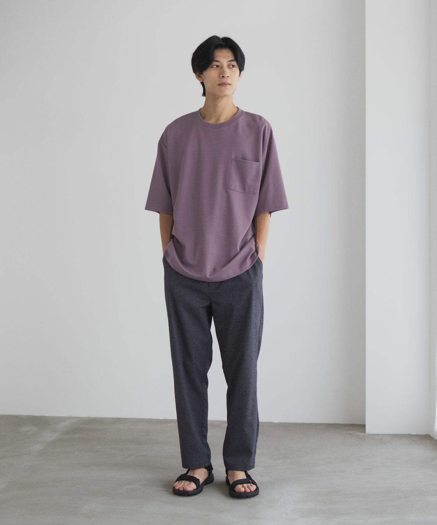 NAVY タフラクTシャツ メンズ ネコポス 対応商品