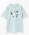 T-GRAPHICS キャラクターデザインプリント半袖Tシャツ メンズ ネコポス 対応商品