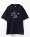 T-GRAPHICS キャラクターデザインプリント半袖Tシャツ メンズ ネコポス 対応商品