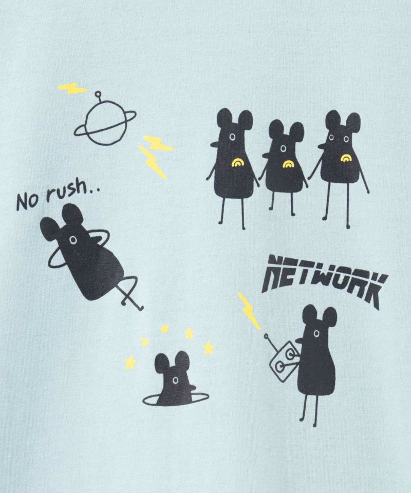 T-GRAPHICS  キャラクターデザインプリント半袖Tシャツ メンズ メール便 対応商品商品画像-11