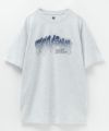 T-GRAPHICS ストリートロゴプリント半袖Tシャツ メンズ ネコポス 対応商品