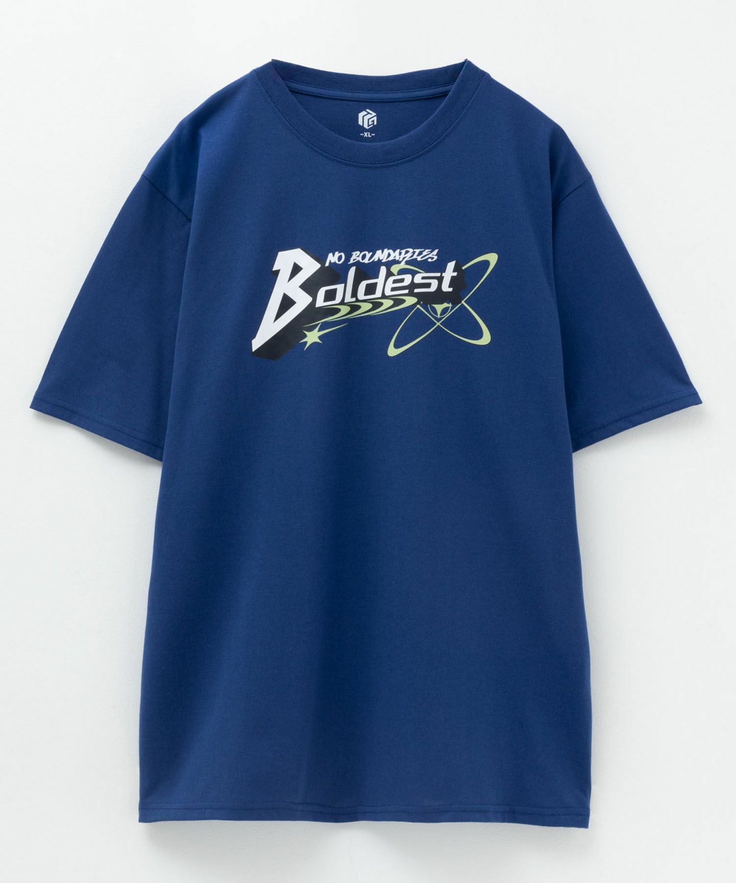 T-GRAPHICS ストリートロゴプリント半袖Tシャツ メンズ ネコポス 対応商品