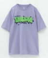 T-GRAPHICS ストリートロゴプリント半袖Tシャツ メンズ ネコポス 対応商品