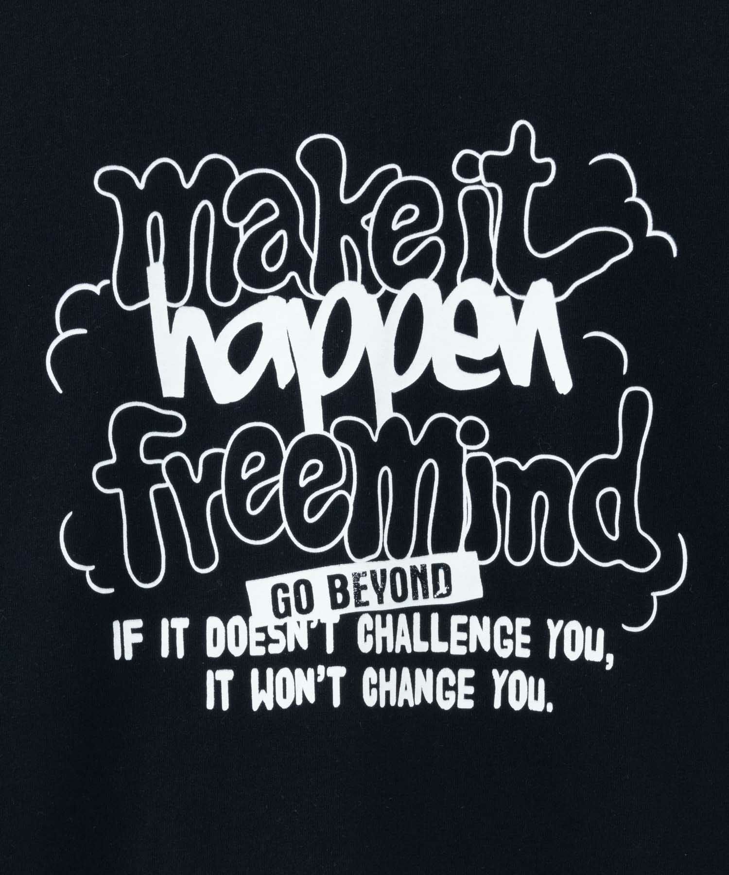 T-GRAPHICS ストリートロゴプリント半袖Tシャツ メンズ ネコポス 対応商品