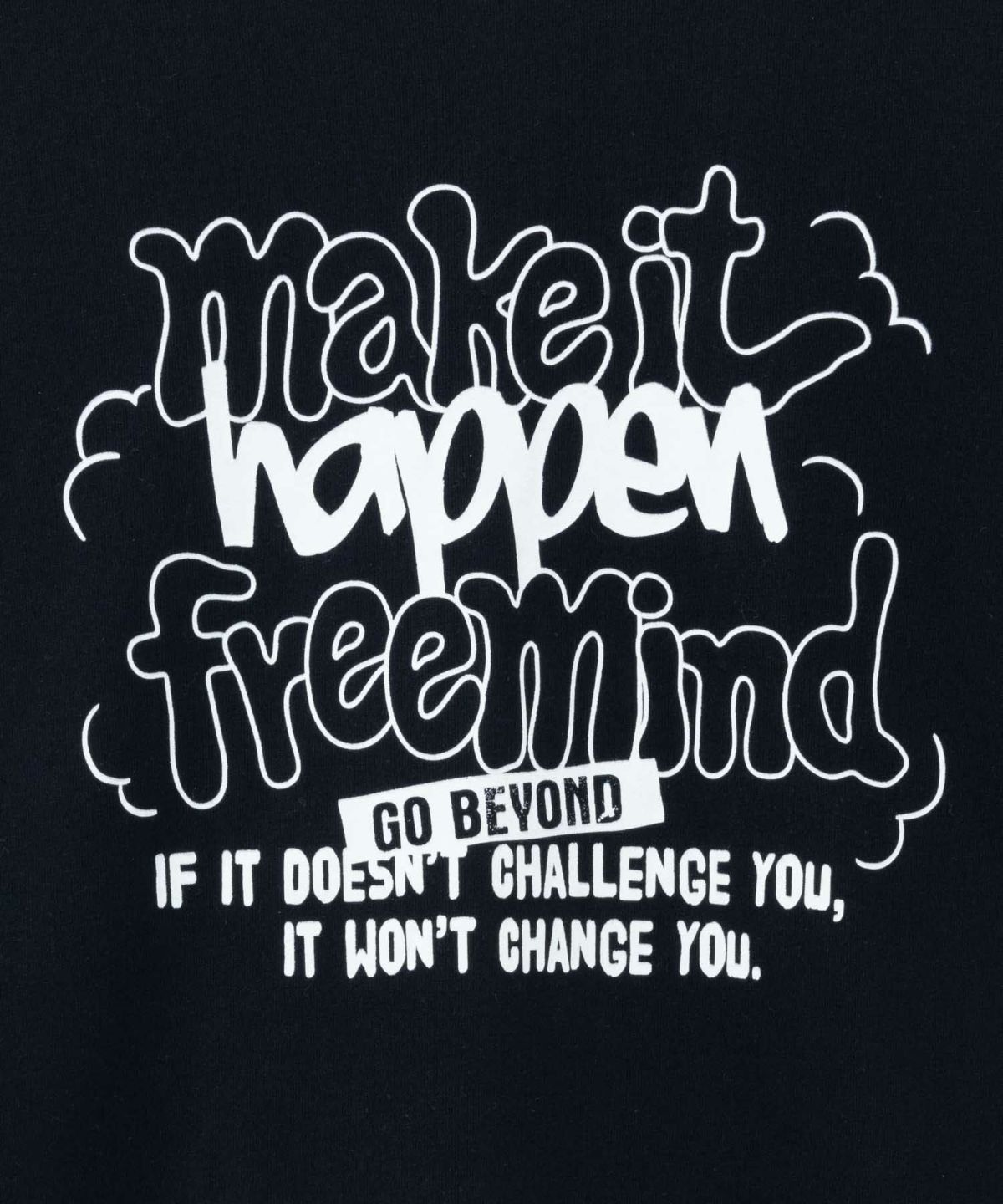 T-GRAPHICS ストリートロゴプリント半袖Tシャツ メンズ ネコポス 対応商品