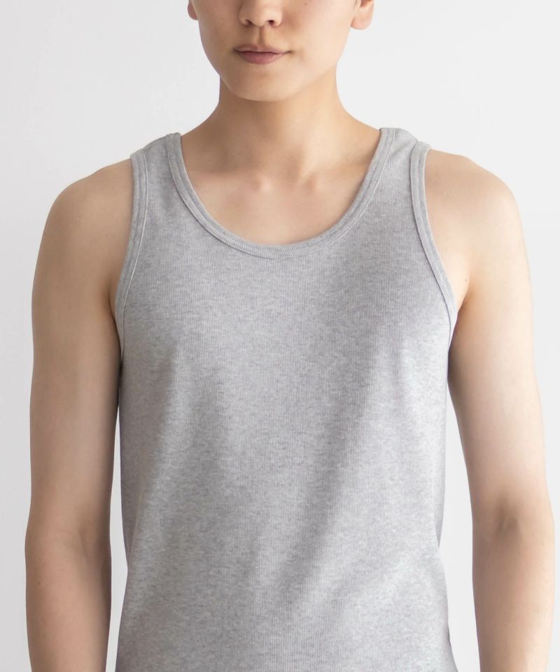 NAVY  テレコタンクトップ メンズ メール便 対応商品商品画像-11