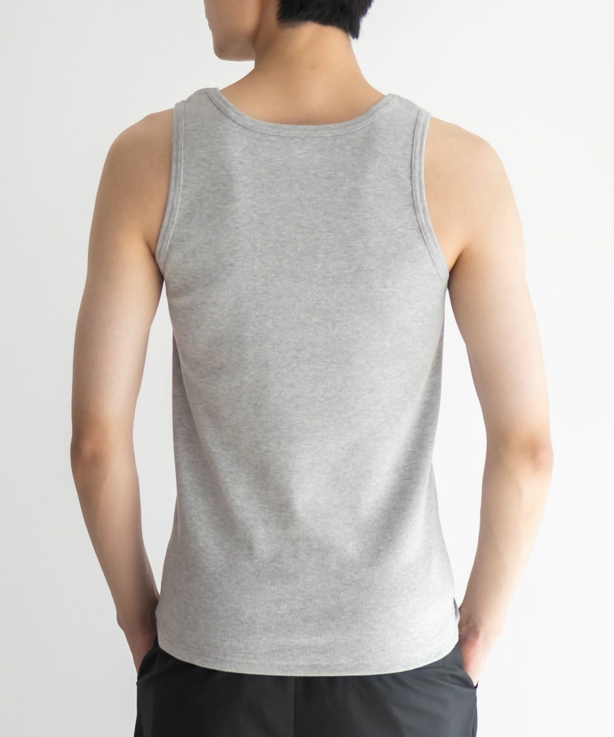 NAVY テレコタンクトップ メンズ ネコポス 対応商品