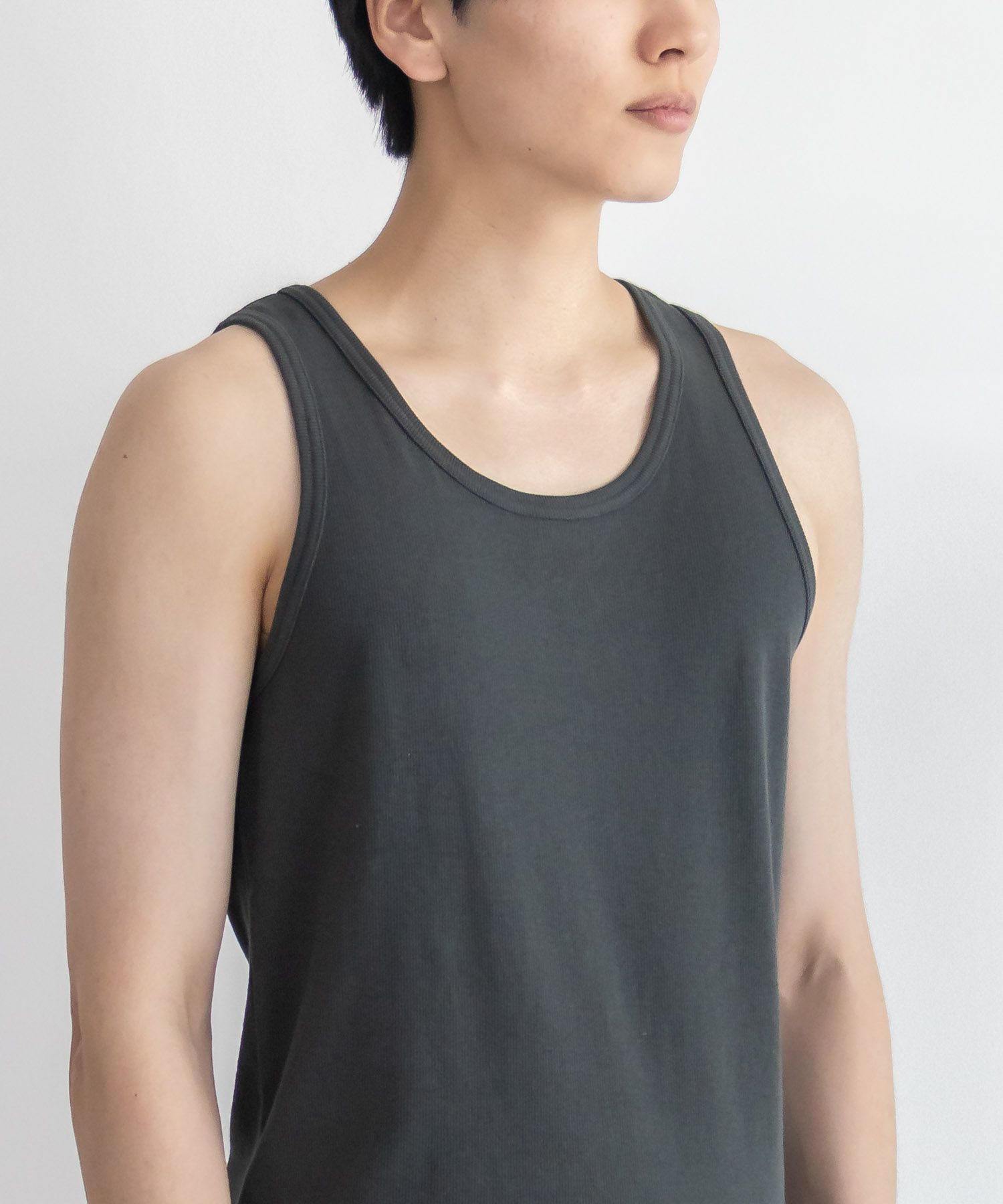 NAVY テレコタンクトップ メンズ ネコポス 対応商品