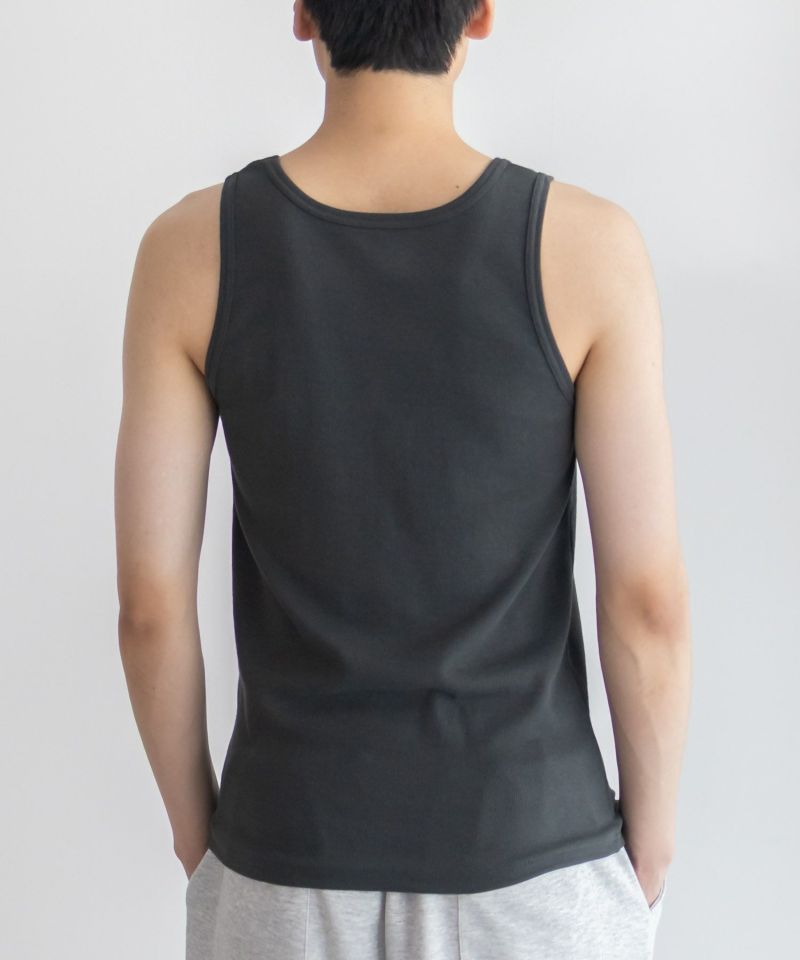 NAVY  テレコタンクトップ メンズ メール便 対応商品商品画像-17