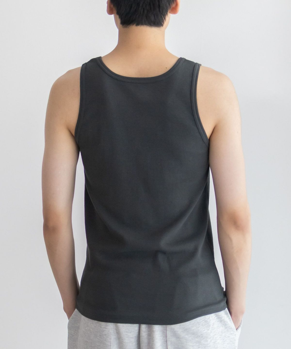 NAVY テレコタンクトップ メンズ ネコポス 対応商品