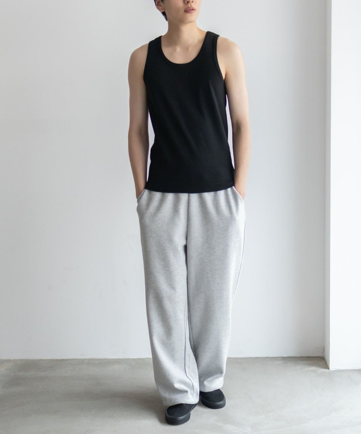 NAVY テレコタンクトップ メンズ ネコポス 対応商品