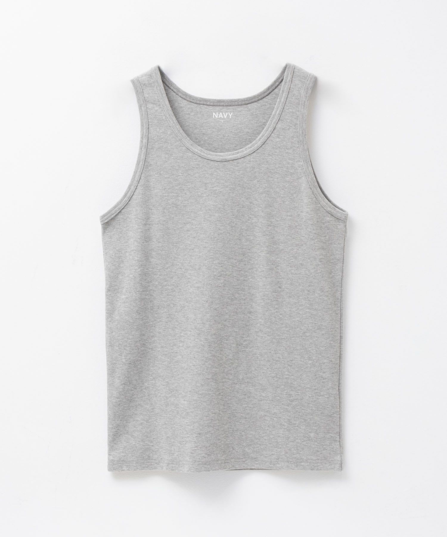 NAVY  テレコタンクトップ メンズ メール便 対応商品商品サムネイル-25