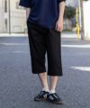 NAVY SARARI 裏メッシュドビークロップドパンツ メンズ