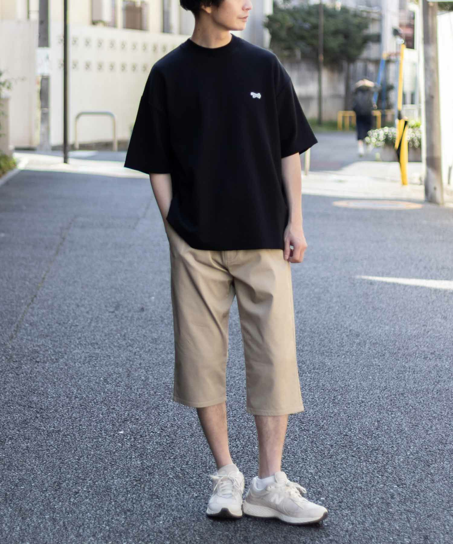 NAVY SARARI 裏メッシュドビークロップドパンツ メンズ商品サムネイル-22