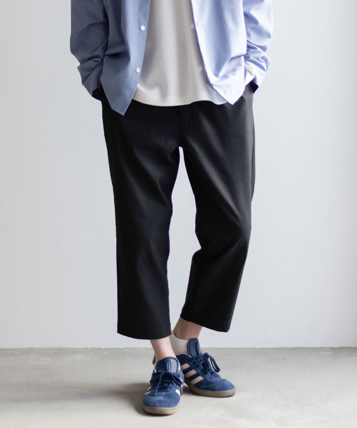 NAVY 毎日はきたくなるラクラクパンツ 「マイラク」クロップドパンツ メンズ