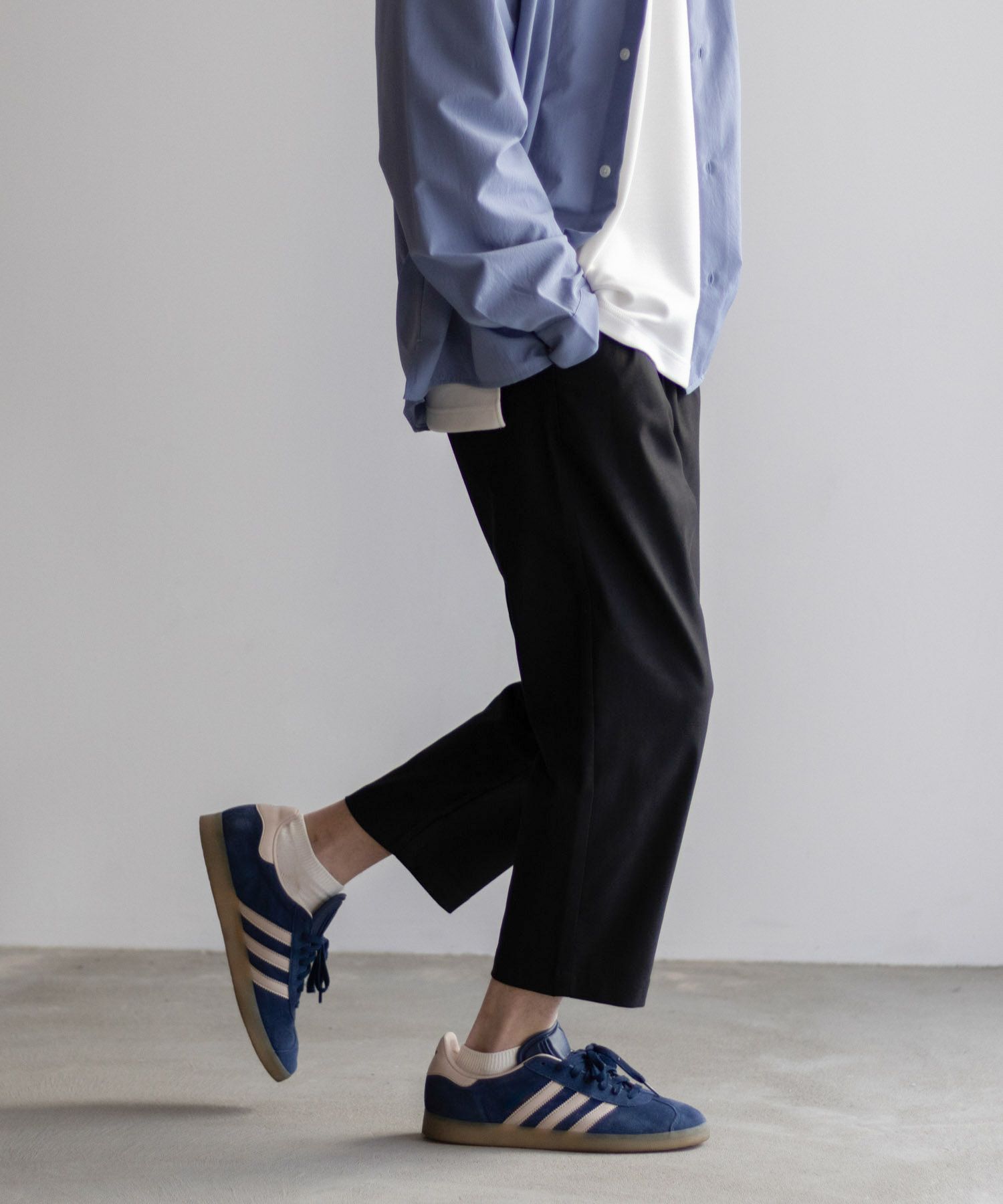 NAVY 毎日はきたくなるラクラクパンツ 「マイラク」クロップドパンツ メンズ