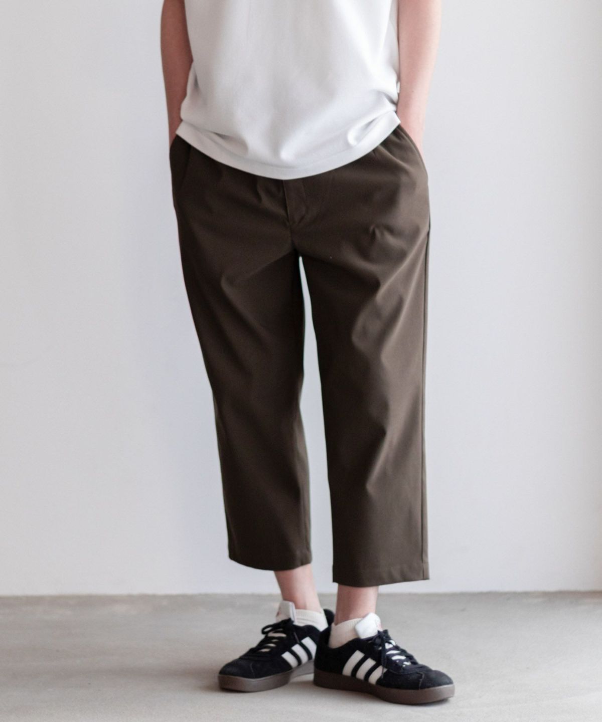 NAVY 毎日はきたくなるラクラクパンツ 「マイラク」クロップドパンツ メンズ