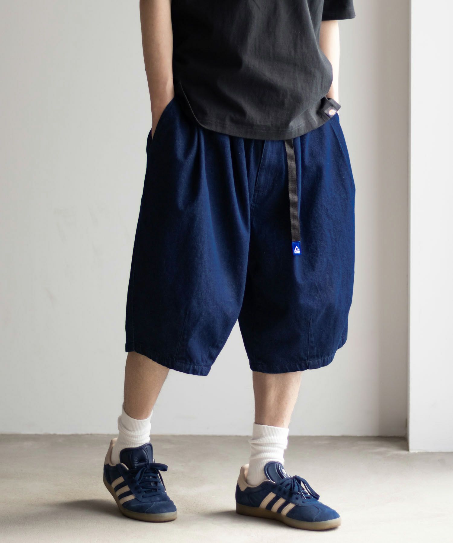 【WEB限定】GERRY  タックワイドショートパンツ メンズ商品画像-1
