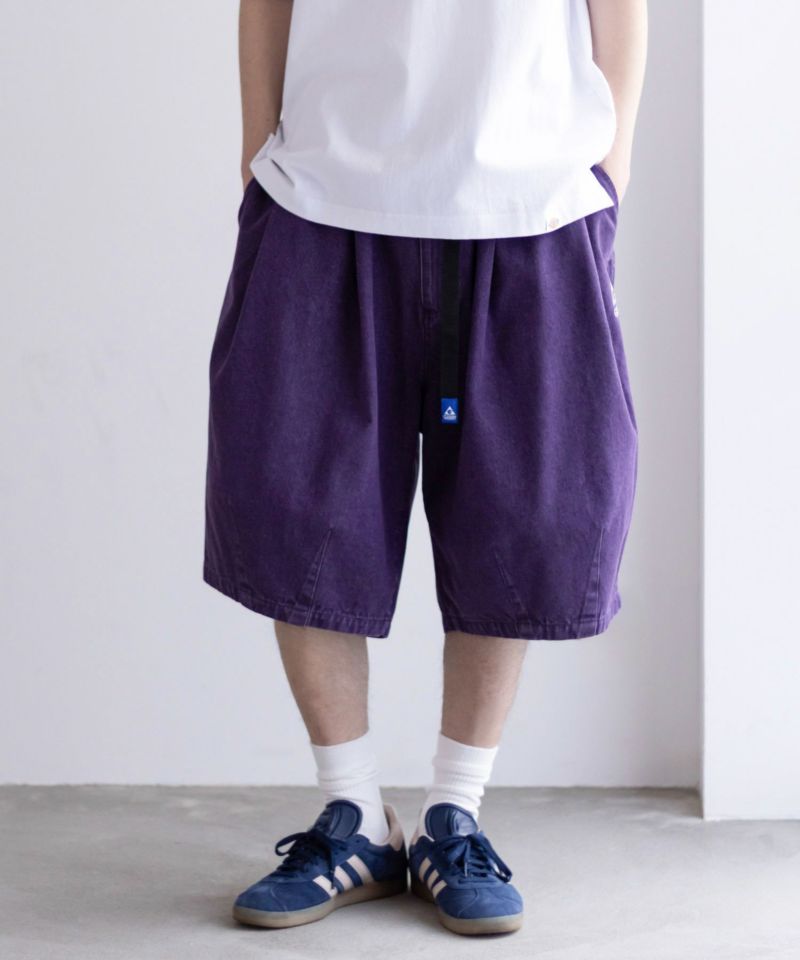 【WEB限定】GERRY  タックワイドショートパンツ メンズ商品画像-4