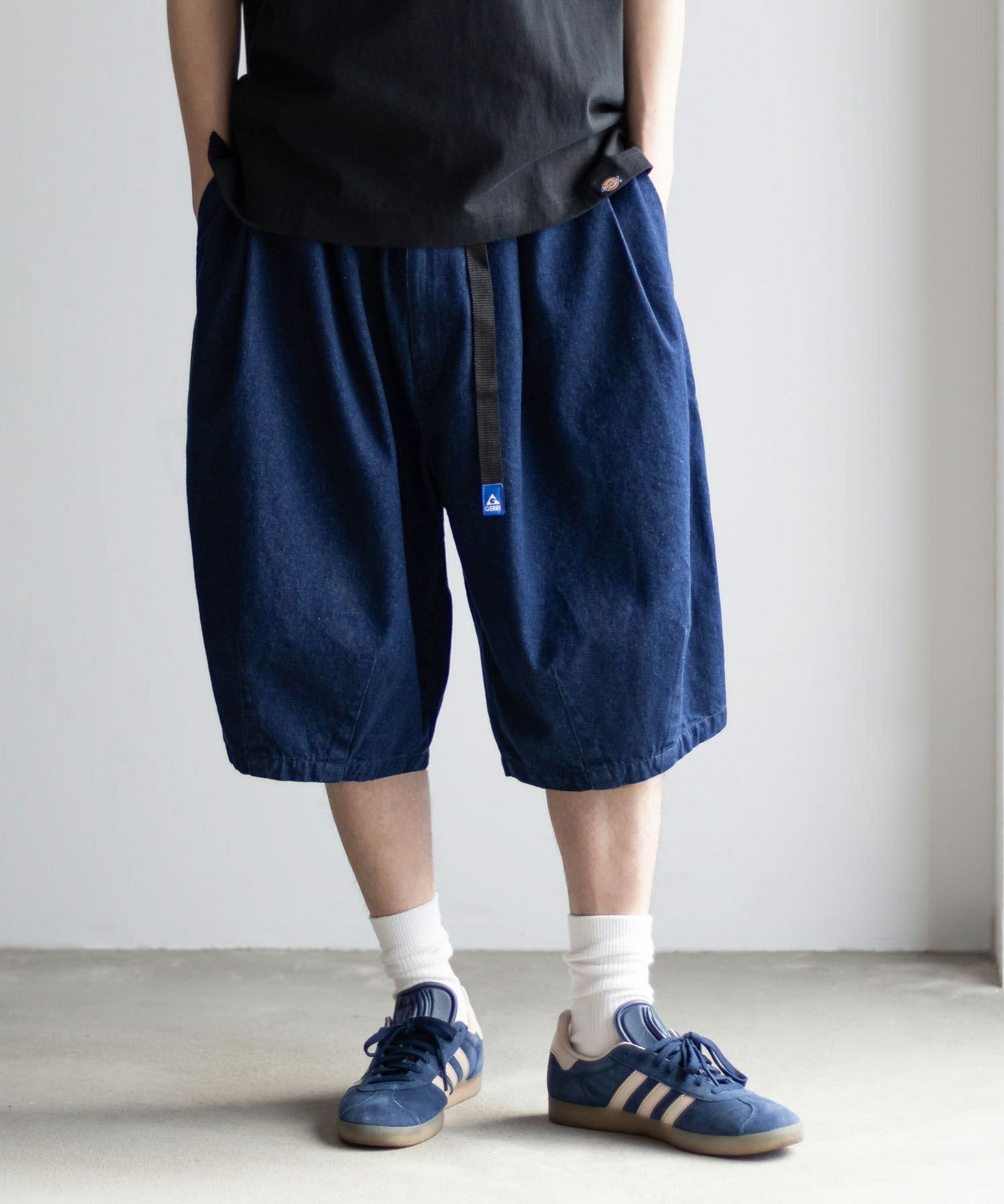【WEB限定】GERRY  タックワイドショートパンツ メンズ商品画像-6