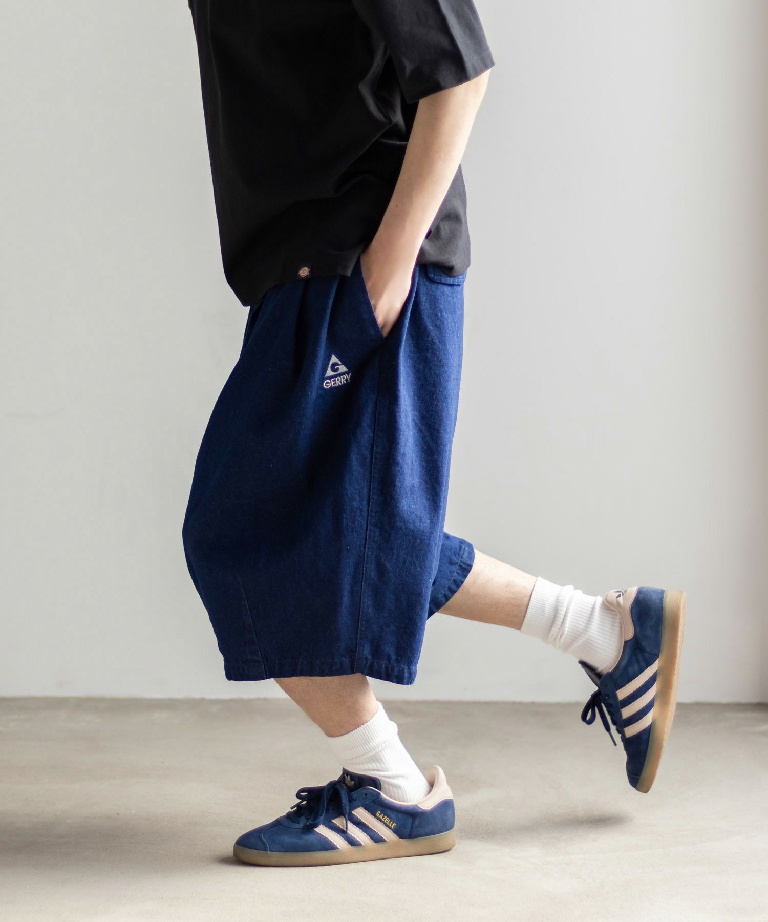 【WEB限定】GERRY  タックワイドショートパンツ メンズ商品サムネイル-7