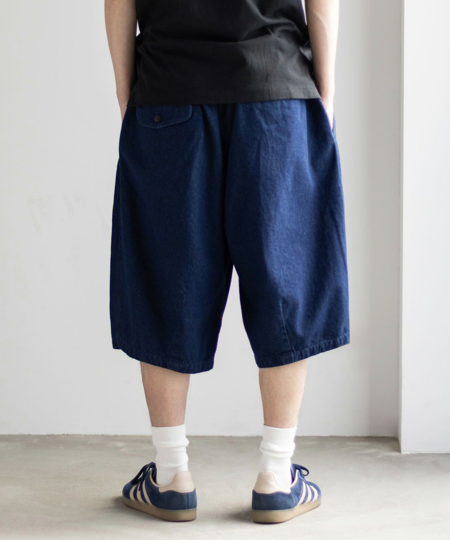 【WEB限定】GERRY  タックワイドショートパンツ メンズ商品画像-10
