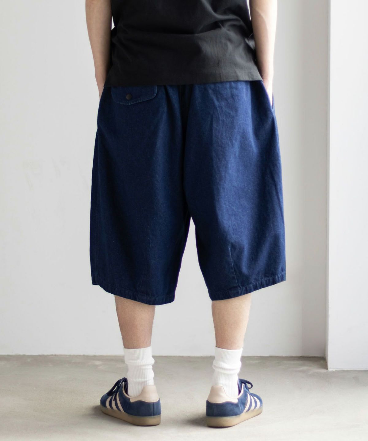 【WEB限定】GERRY タックワイドショートパンツ メンズ