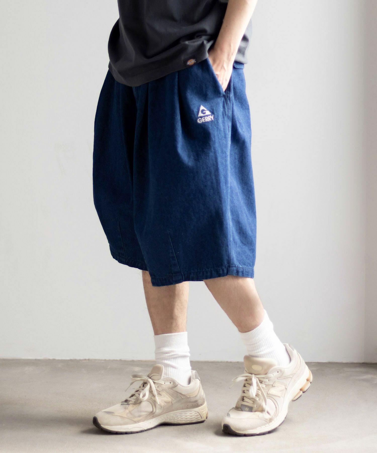 【WEB限定】GERRY  タックワイドショートパンツ メンズ商品サムネイル-12