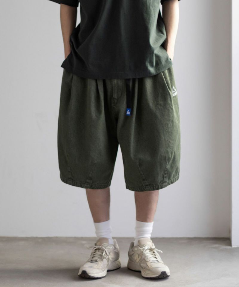 【WEB限定】GERRY  タックワイドショートパンツ メンズ商品画像-14