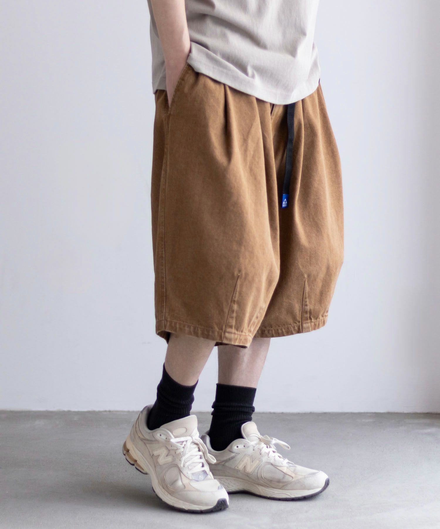 【WEB限定】GERRY タックワイドショートパンツ メンズ