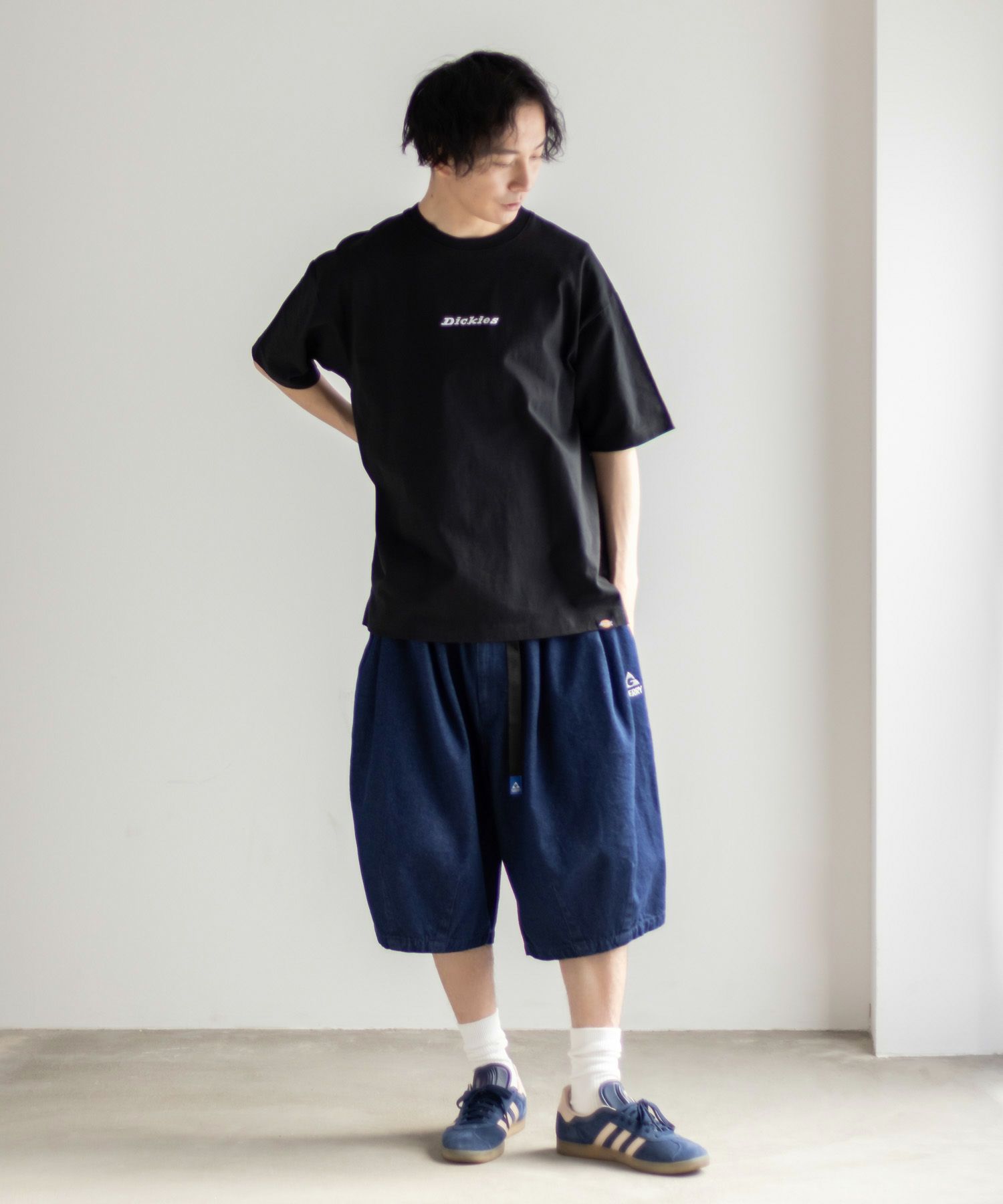 【WEB限定】GERRY タックワイドショートパンツ メンズ