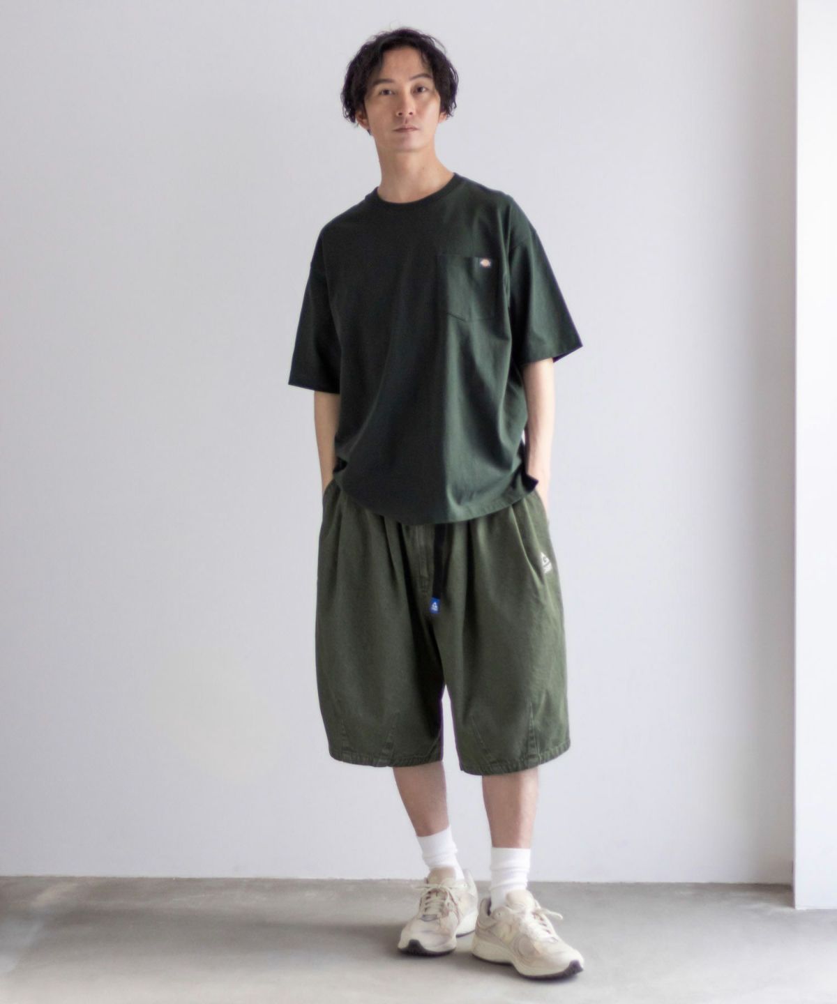 【WEB限定】GERRY タックワイドショートパンツ メンズ