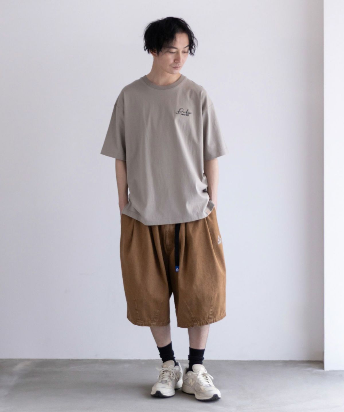 【WEB限定】GERRY タックワイドショートパンツ メンズ