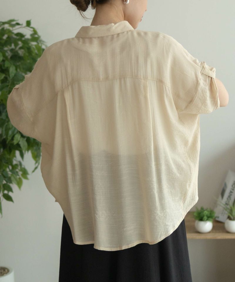 nAvy  袖リボン前開きシャツ レディース商品画像-9