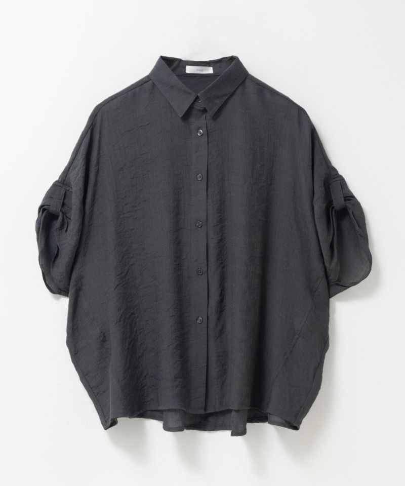 nAvy 袖リボン前開きシャツ レディース商品画像-23