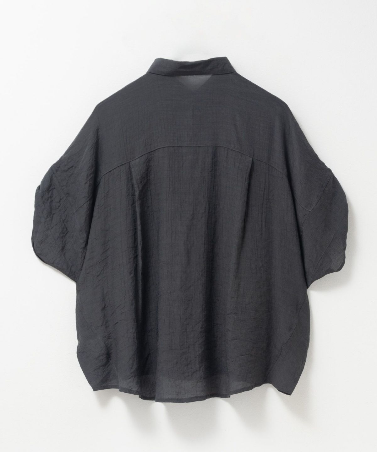 nAvy 袖リボン前開きシャツ レディース