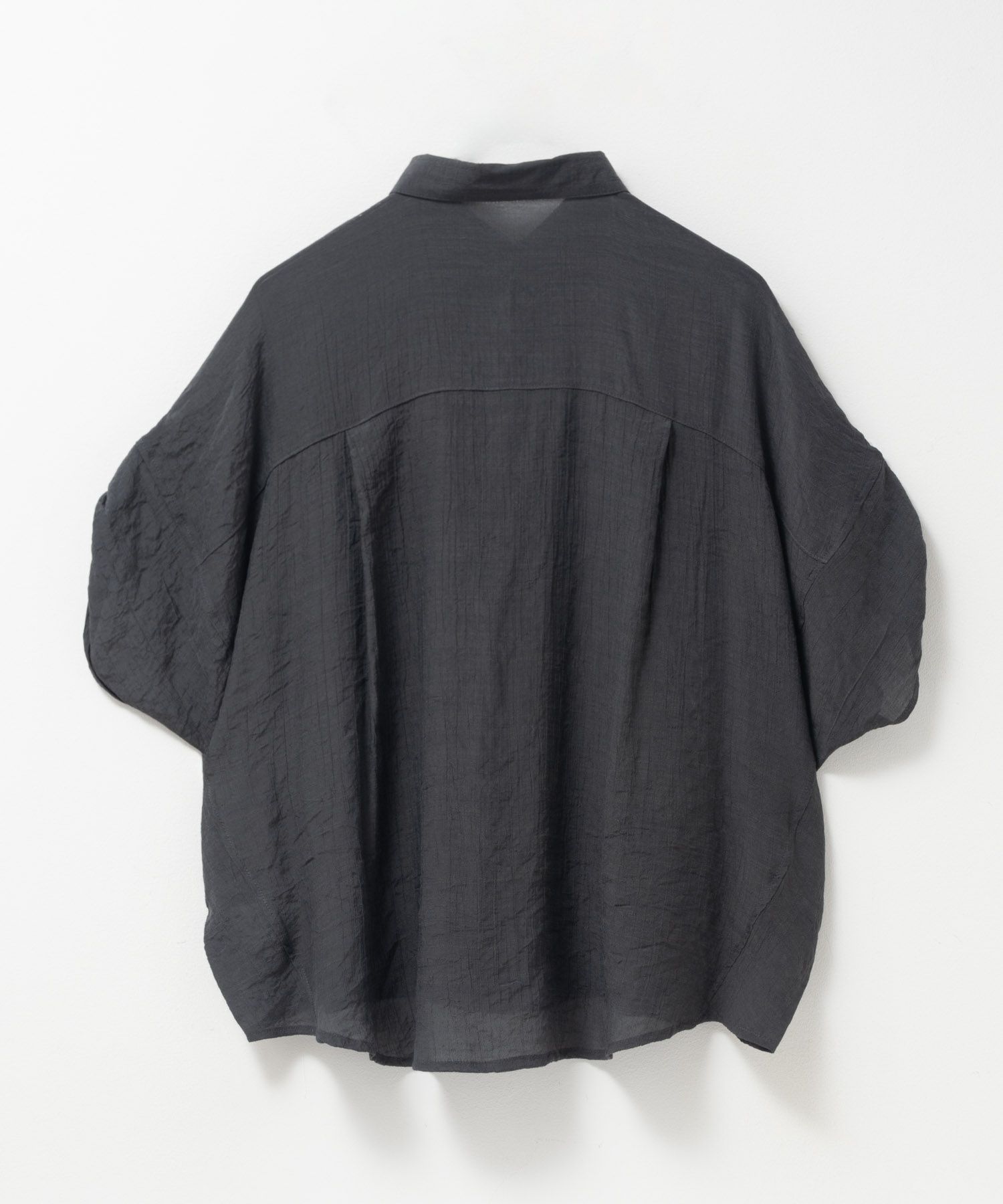 nAvy 袖リボン前開きシャツ レディース