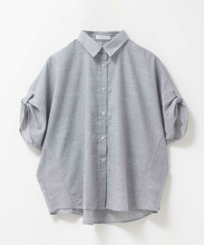 nAvy  袖リボン前開きシャツ レディース商品画像-25