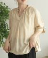 nAvy 5分袖スキッパーブラウス レディース商品サムネイル-16