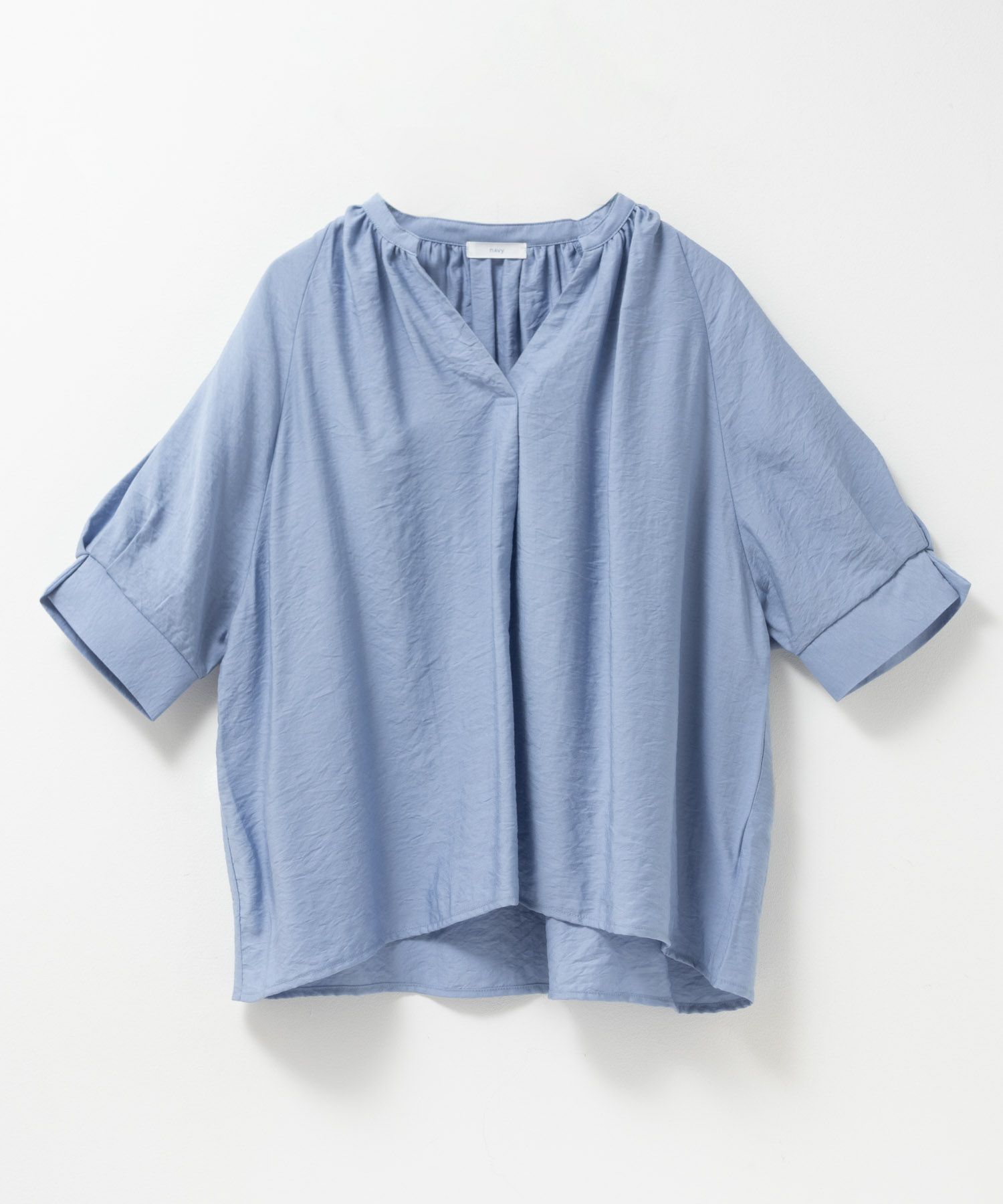 nAvy  5分袖スキッパーブラウス レディース商品画像-21