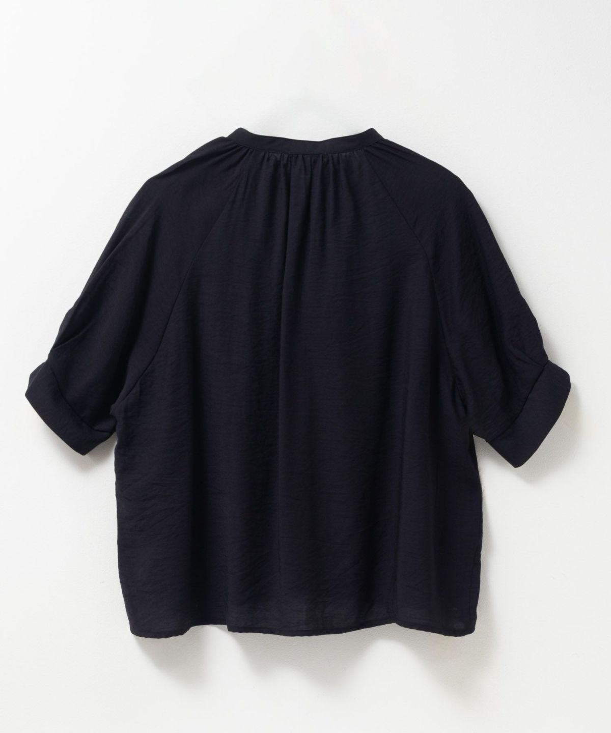 nAvy 5分袖スキッパーブラウス レディース