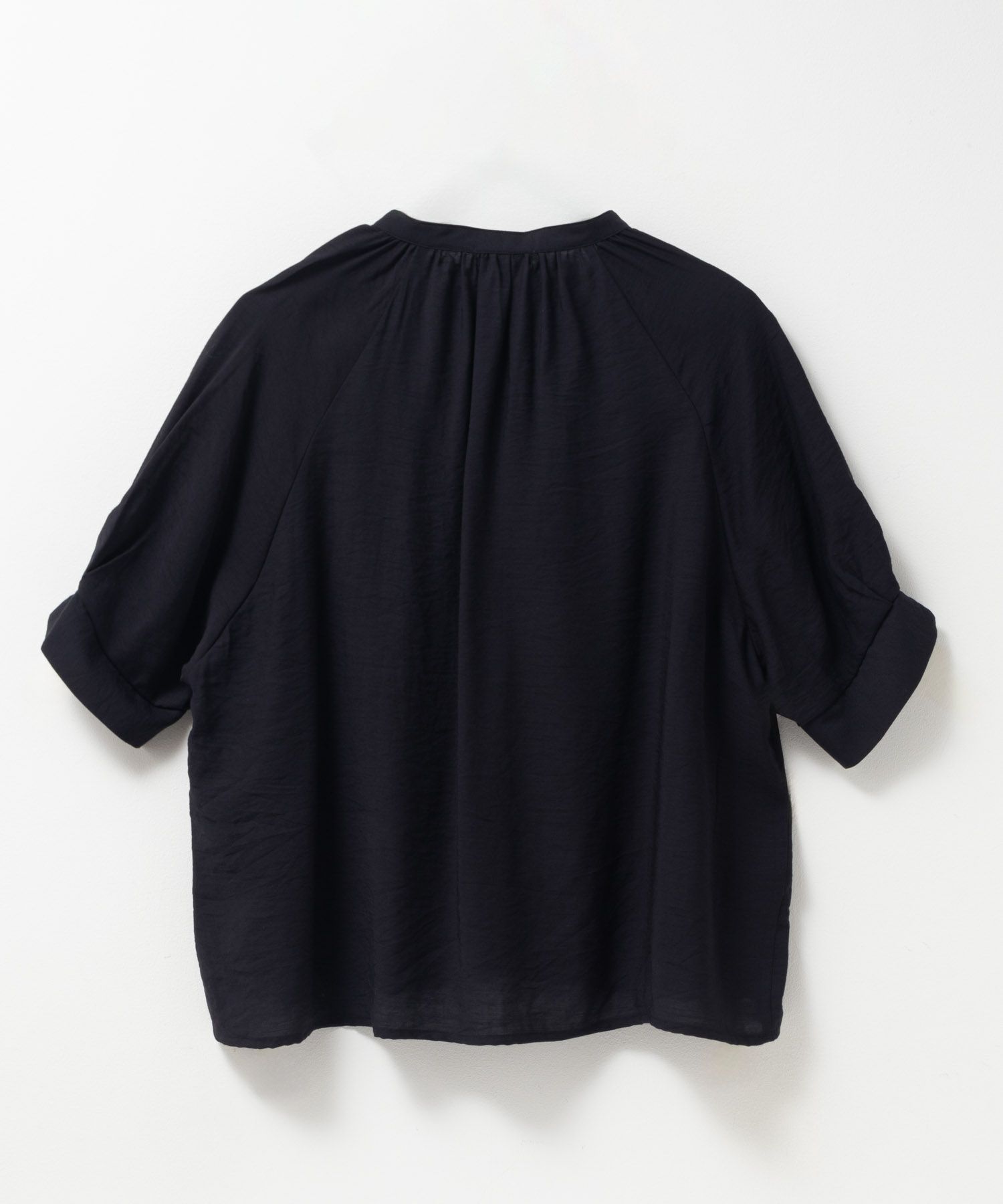 nAvy 5分袖スキッパーブラウス レディース