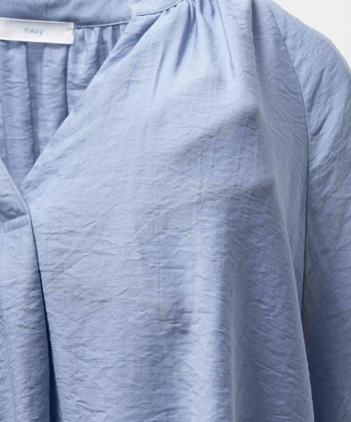 nAvy 5分袖スキッパーブラウス レディース