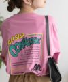 CONVERSE バックBOXプリントTシャツ レディース ネコポス 対応商品