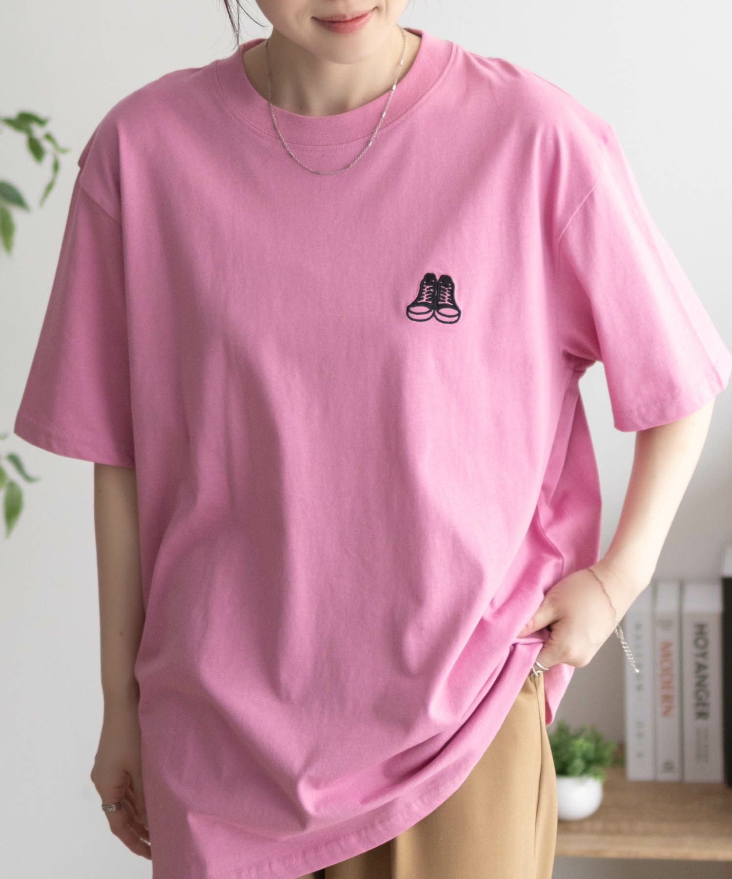 CONVERSE バックBOXプリントTシャツ レディース ネコポス 対応商品