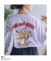 Tom and Jerry プリントTシャツ レディース メール便 対応商品商品サムネイル-3