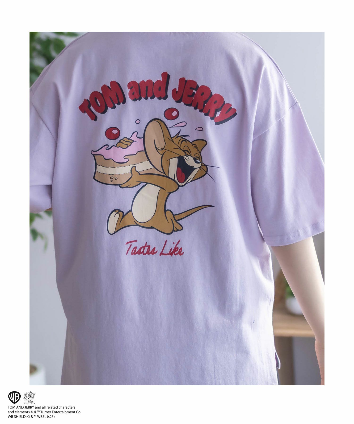 Tom and Jerry プリントTシャツ レディース メール便 対応商品商品画像-14