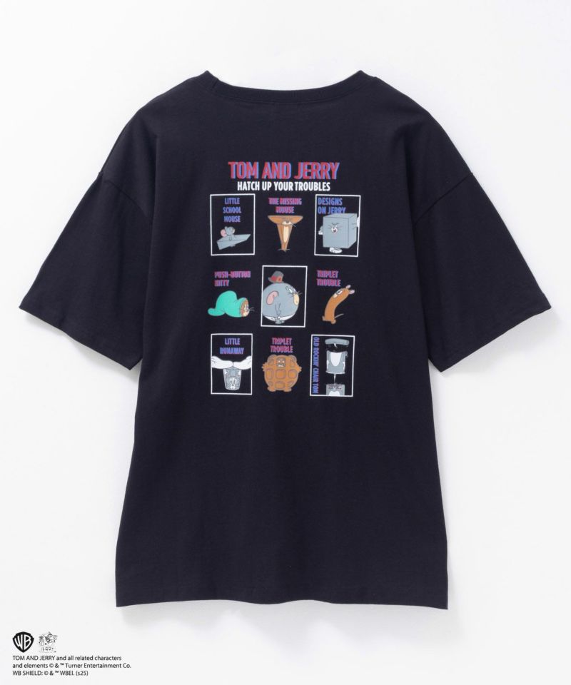 Tom and Jerry プリントTシャツ レディース メール便 対応商品商品画像-20